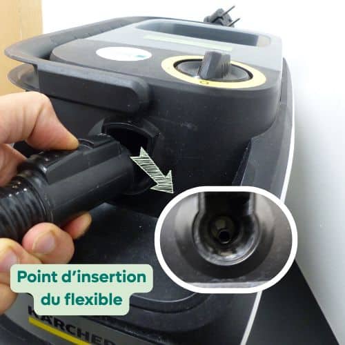 Insertion du flexible de SE3