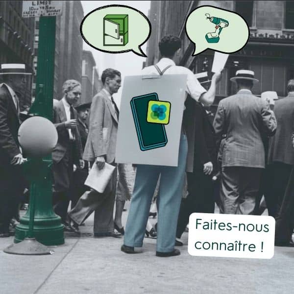 Nous aider en nous faisant connaître