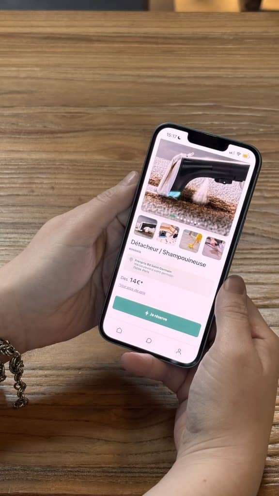 Les Biens en Commun, application pour louer ce que vous voulez en ultrapoximité
